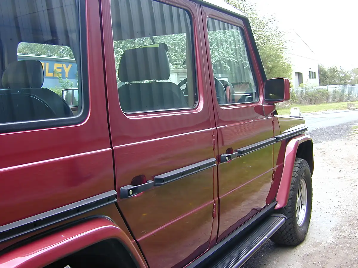 Used 1989 Mercedes-Benz G Class Lwb Red - Interior and Exterior details 13