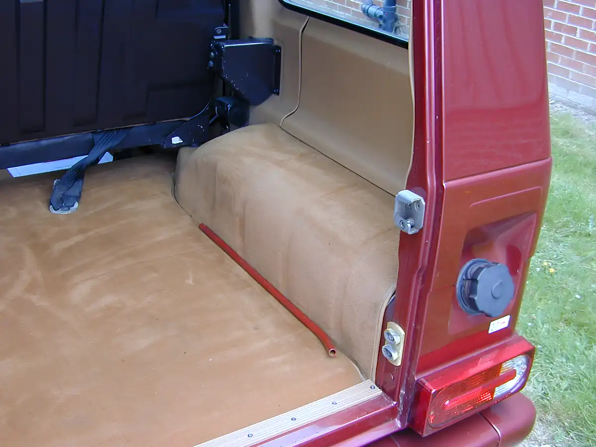 Used 1989 Mercedes-Benz G Class Lwb Red - Interior and Exterior details 18
