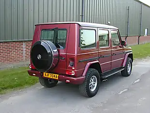 Used 1989 Mercedes-Benz G Class Lwb Red - Interior and Exterior details 3