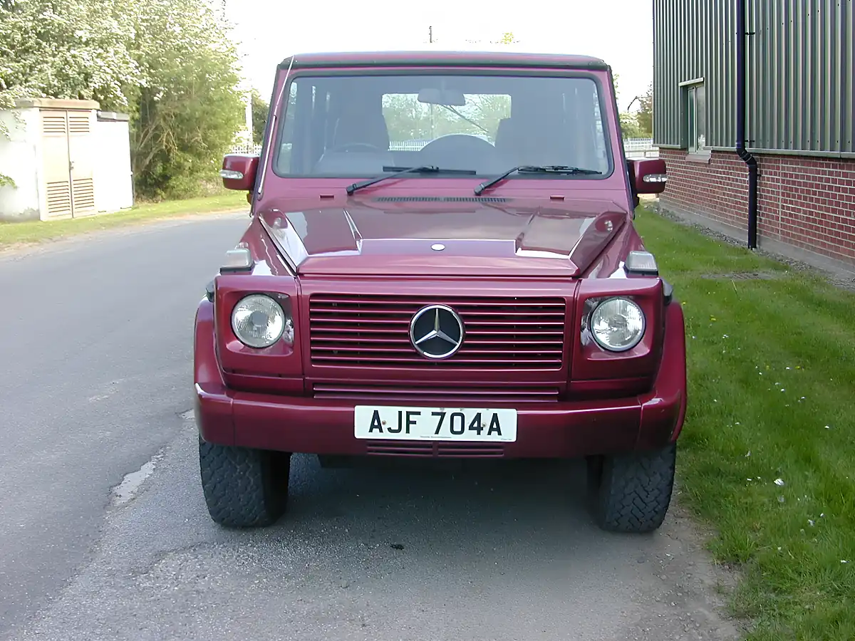 Used 1989 Mercedes-Benz G Class Lwb Red - Interior and Exterior details 4