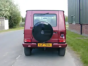 Used 1989 Mercedes-Benz G Class Lwb Red - Interior and Exterior details 5