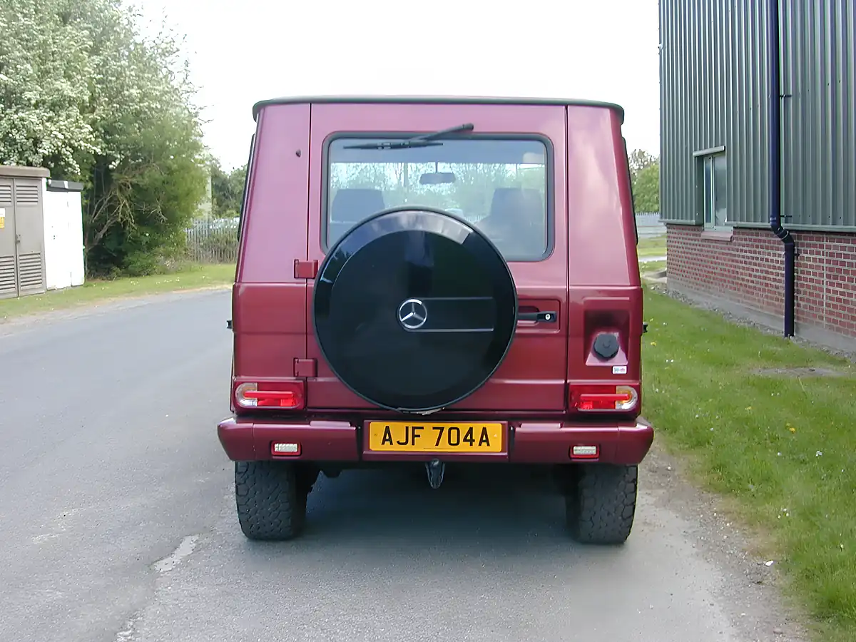Used 1989 Mercedes-Benz G Class Lwb Red - Interior and Exterior details 5