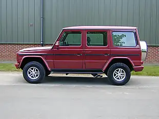 Used 1989 Mercedes-Benz G Class Lwb Red - Interior and Exterior details 7