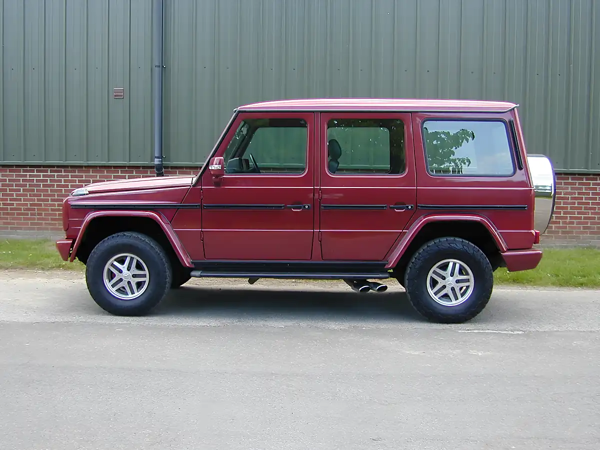 Used 1989 Mercedes-Benz G Class Lwb Red - Interior and Exterior details 7