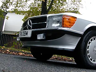 Used 1989 Mercedes-Benz Sl Sport Convertible Silver - Interior and Exterior details 11
