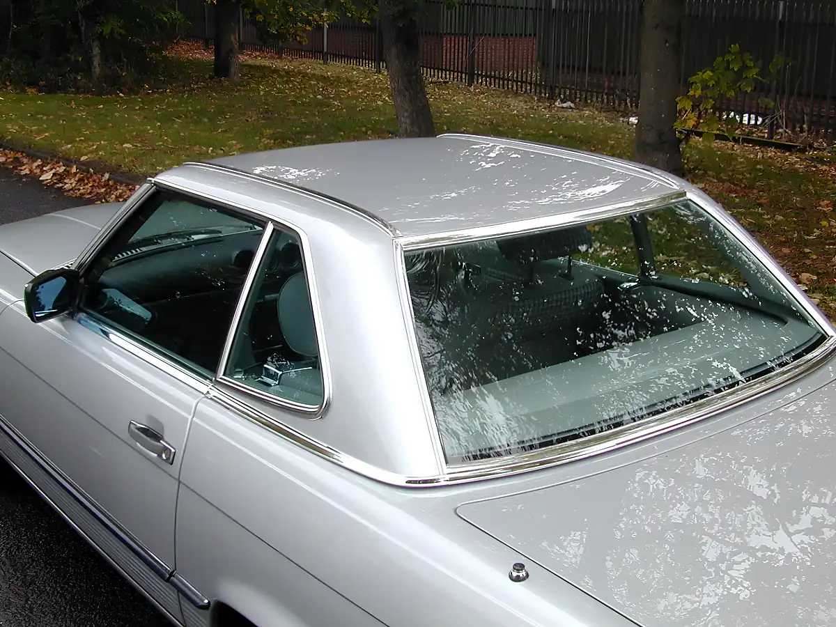 Used 1989 Mercedes-Benz Sl Sport Convertible Silver - Interior and Exterior details 12