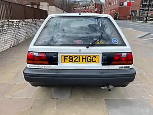 Used 1989 Nissan Sunny Gsx White - Interior and Exterior details 5