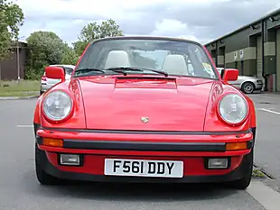Used 1989 Porsche 911 Classic Red - Interior and Exterior details 7