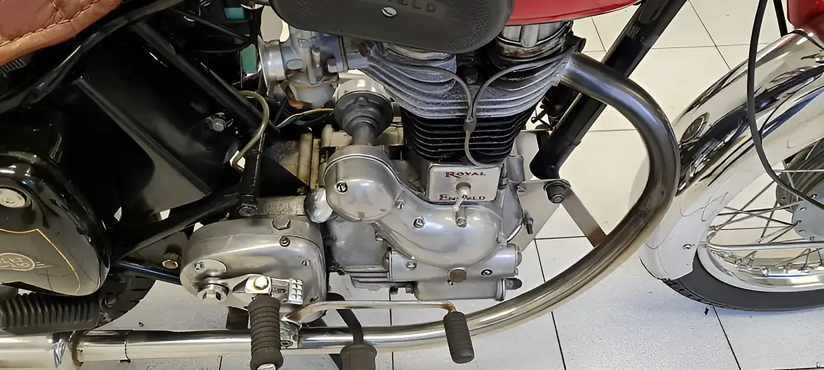 Used 1989 Royal Enfield Bullet 350 Red Red - Interior and Exterior details 12