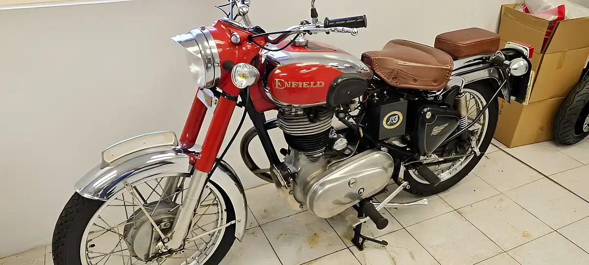 Used 1989 Royal Enfield Bullet 350 Red Red - Interior and Exterior details 2