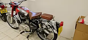 Used 1989 Royal Enfield Bullet 350 Red Red - Interior and Exterior details 4