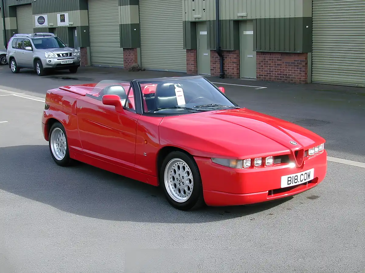 Used 1990 Alfa Romeo Sz Red - Front View