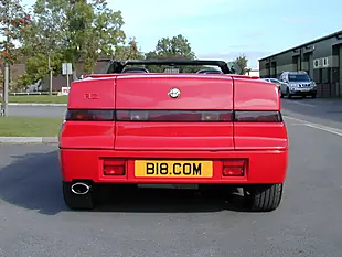 Used 1990 Alfa Romeo Sz Red - Interior and Exterior details 13