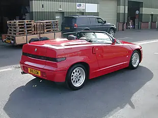 Used 1990 Alfa Romeo Sz Red - Interior and Exterior details 3
