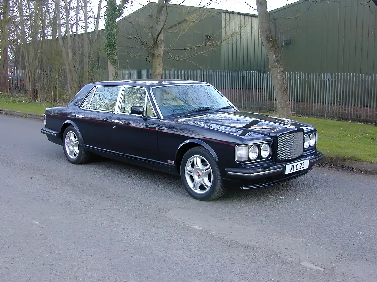 Used 1990 Bentley Turbo R Rl Lwb Red Label Blue - Front View