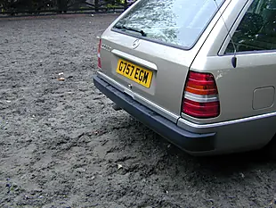 Used 1990 Mercedes-Benz 300 Estate Silver - Interior and Exterior details 9