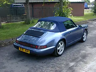Used 1990 Porsche 911 Carrera 2 Baltic Blue Metallic - Interior and Exterior details 3