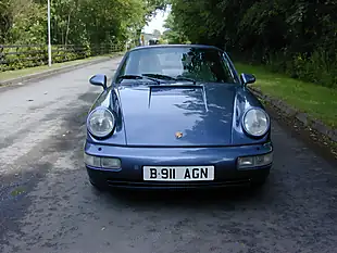 Used 1990 Porsche 911 Carrera 2 Baltic Blue Metallic - Interior and Exterior details 4