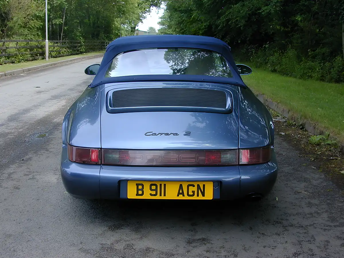 Used 1990 Porsche 911 Carrera 2 Baltic Blue Metallic - Interior and Exterior details 5