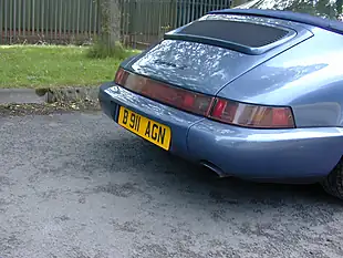 Used 1990 Porsche 911 Carrera 2 Baltic Blue Metallic - Interior and Exterior details 9