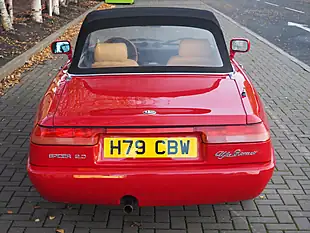 Used 1991 Alfa Romeo Spider S4 Alfa Red - Interior and Exterior details 11