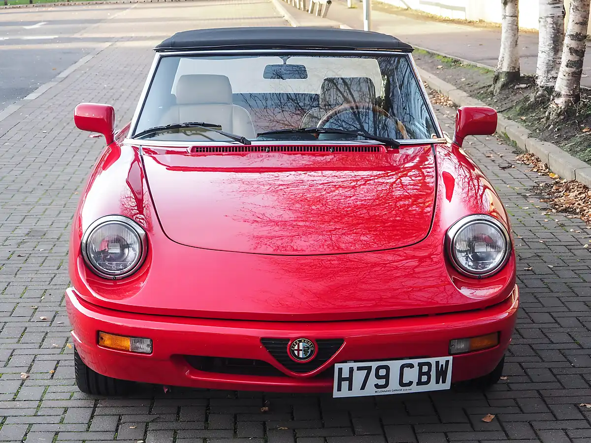 Used 1991 Alfa Romeo Spider S4 Alfa Red - Interior and Exterior details 13
