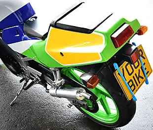 Used 1991 Kawasaki Kr1s Green - Interior and Exterior details 13