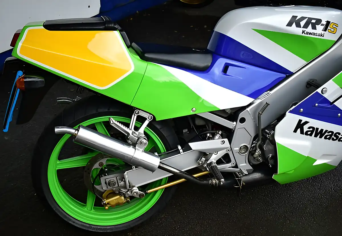 Used 1991 Kawasaki Kr1s Green - Interior and Exterior details 15