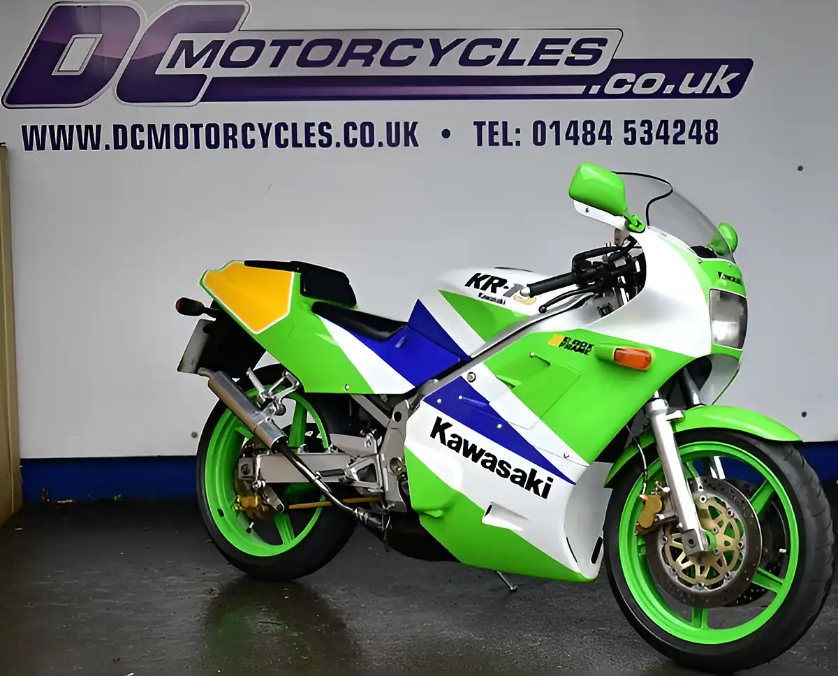Used 1991 Kawasaki Kr1s Green - Interior and Exterior details 2