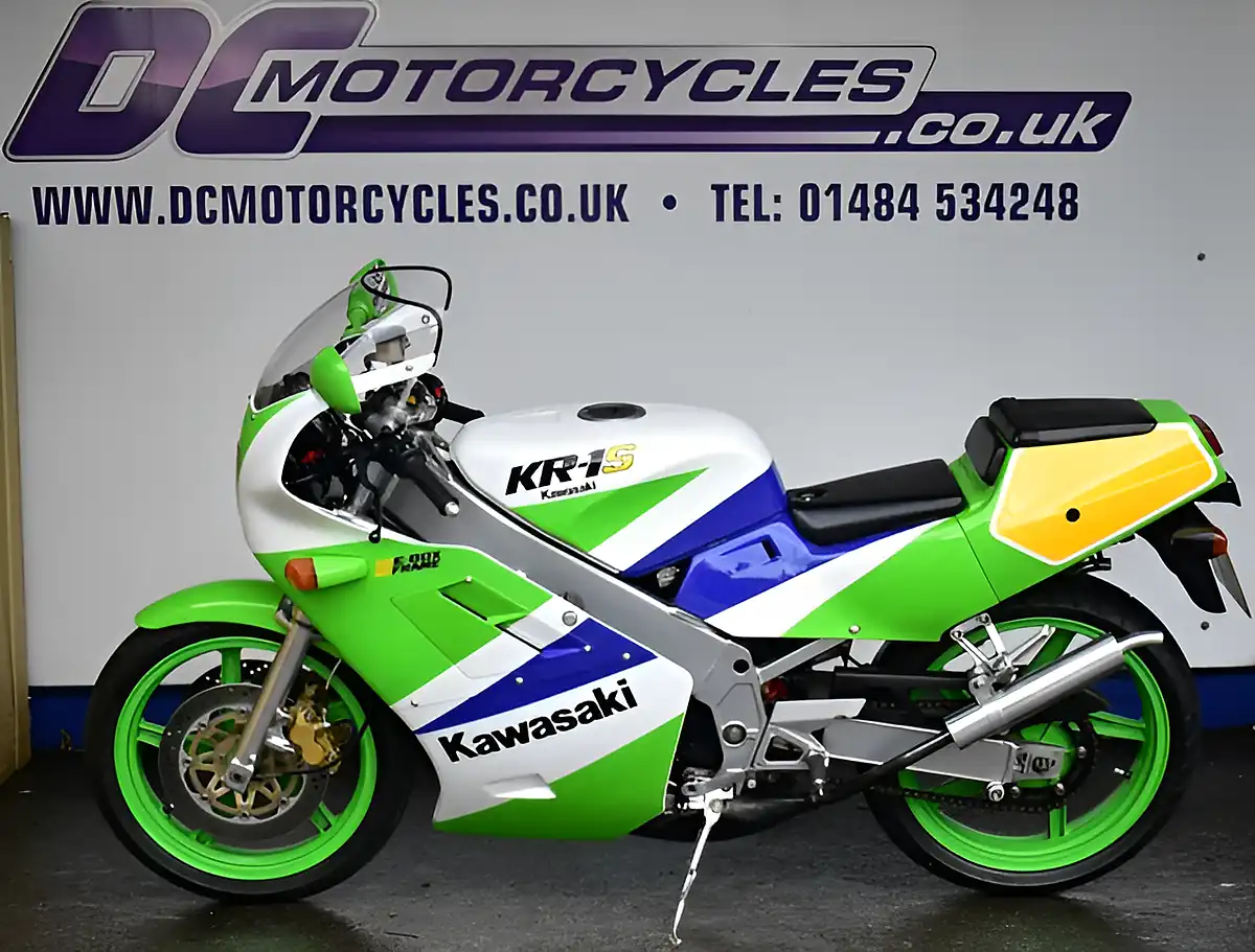 Used 1991 Kawasaki Kr1s Green - Interior and Exterior details 5
