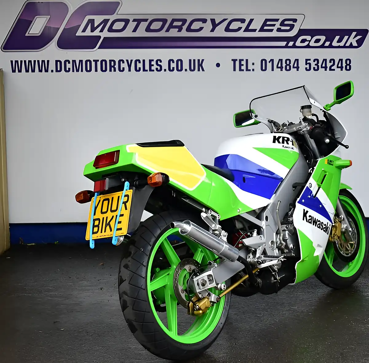 Used 1991 Kawasaki Kr1s Green - Interior and Exterior details 8