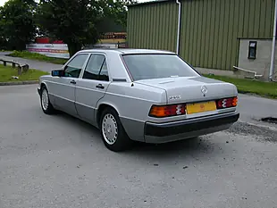 Used 1991 Mercedes-Benz 190 High Specification Silver - Interior and Exterior details 8