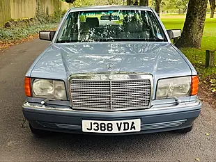 Used 1991 Mercedes-Benz 300 Se Silver Blue Metallic - Interior and Exterior details 3