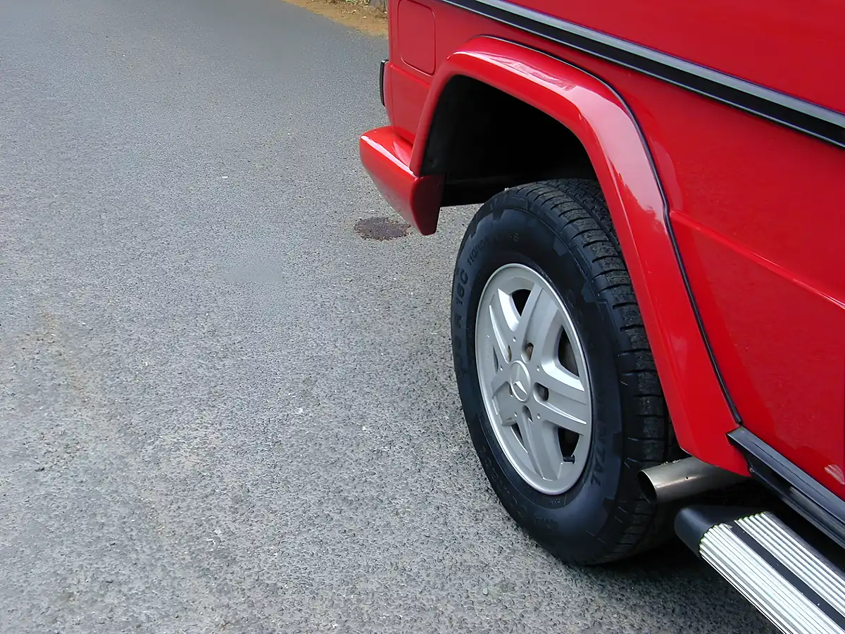 Used 1991 Mercedes-Benz G Class Swb Red - Interior and Exterior details 10