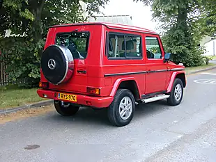Used 1991 Mercedes-Benz G Class Swb Red - Interior and Exterior details 3
