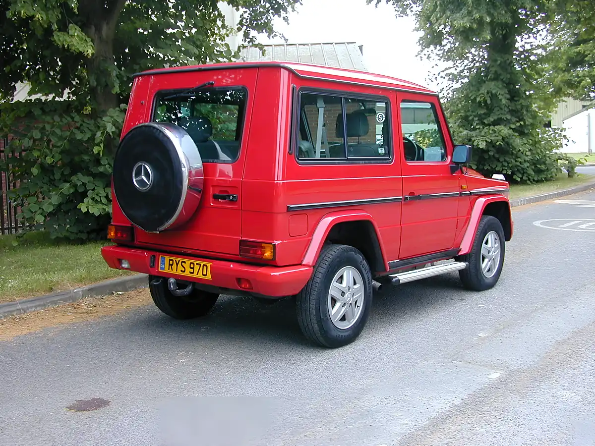 Used 1991 Mercedes-Benz G Class Swb Red - Interior and Exterior details 3