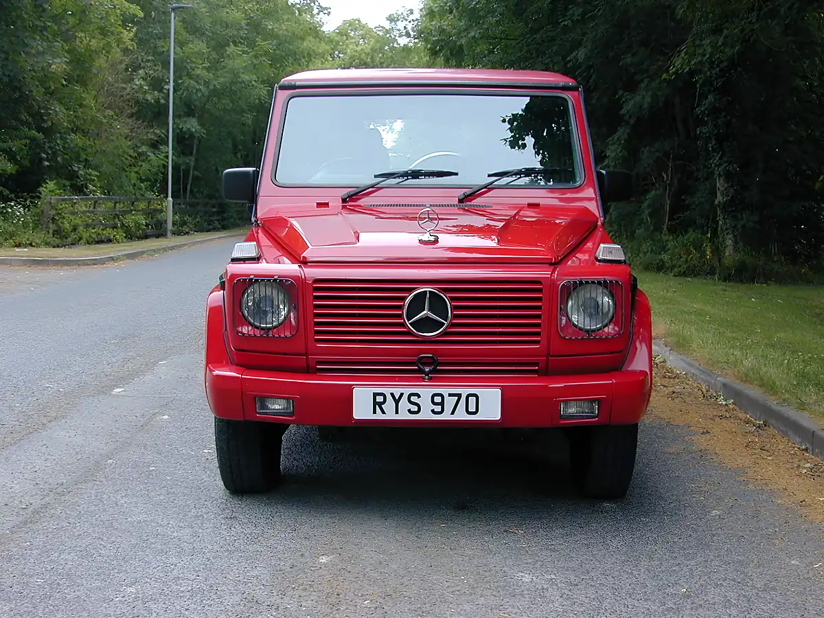 Used 1991 Mercedes-Benz G Class Swb Red - Interior and Exterior details 4