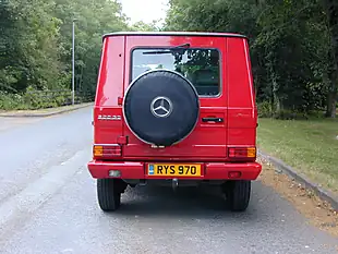 Used 1991 Mercedes-Benz G Class Swb Red - Interior and Exterior details 5