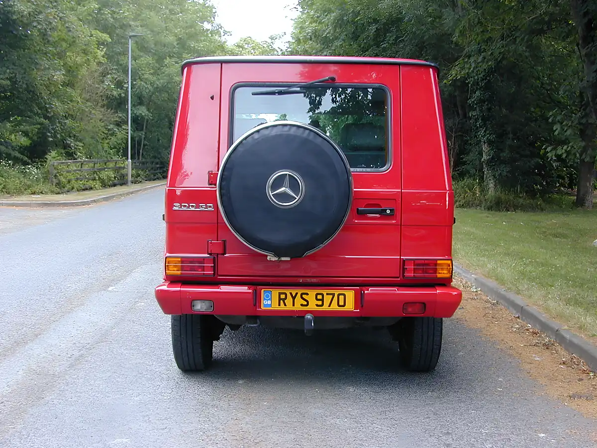 Used 1991 Mercedes-Benz G Class Swb Red - Interior and Exterior details 5