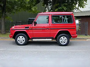 Used 1991 Mercedes-Benz G Class Swb Red - Interior and Exterior details 7