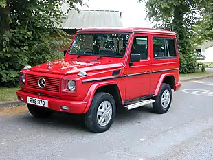 Used 1991 Mercedes-Benz G Class Swb Red - Interior and Exterior details 8