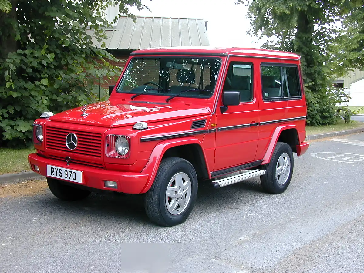 Used 1991 Mercedes-Benz G Class Swb Red - Interior and Exterior details 8
