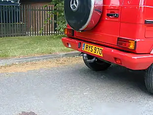 Used 1991 Mercedes-Benz G Class Swb Red - Interior and Exterior details 9