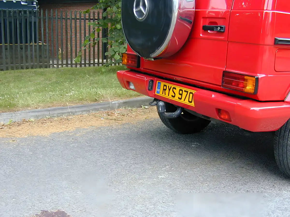 Used 1991 Mercedes-Benz G Class Swb Red - Interior and Exterior details 9