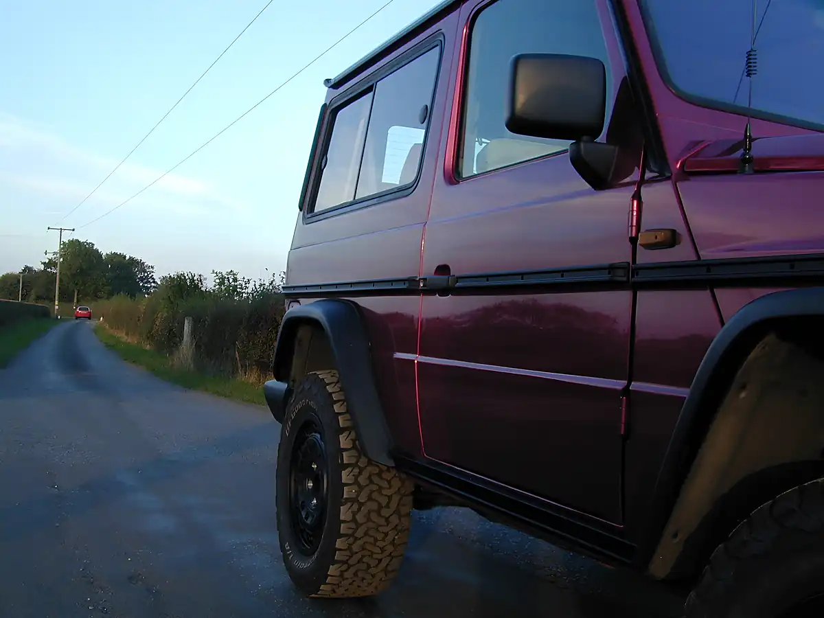Used 1991 Mercedes-Benz G Class Swb Red - Interior and Exterior details 10