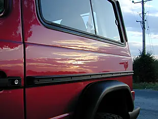 Used 1991 Mercedes-Benz G Class Swb Red - Interior and Exterior details 14