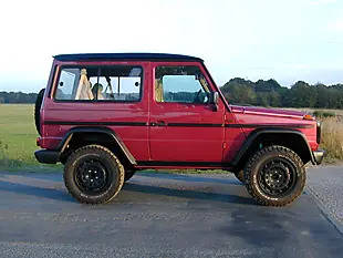 Used 1991 Mercedes-Benz G Class Swb Red - Interior and Exterior details 2