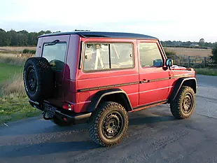 Used 1991 Mercedes-Benz G Class Swb Red - Interior and Exterior details 3