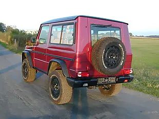 Used 1991 Mercedes-Benz G Class Swb Red - Interior and Exterior details 4