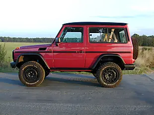Used 1991 Mercedes-Benz G Class Swb Red - Interior and Exterior details 5